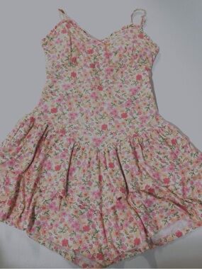 Floral mini dress